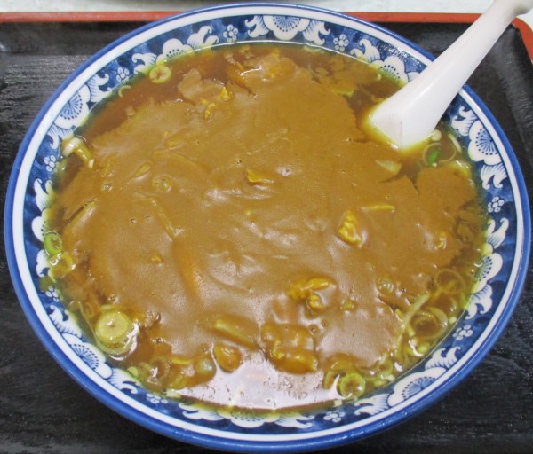 「カレーラーメン　800円」@幸来軒の写真
