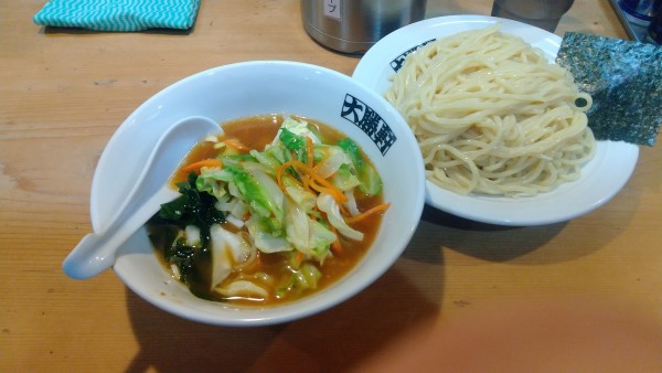 「野菜つけそば（中）」@中野大勝軒の写真