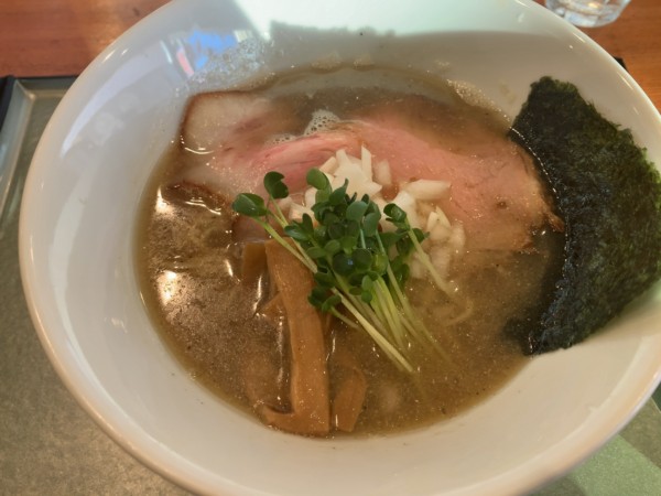 「【限定15食】煮干し中華そば」@麺匠 清兵衛 下赤坂店の写真