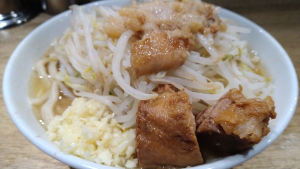 「ラーメン　ヤサイニンニクアブラ」@MEN YARD FIGHTの写真