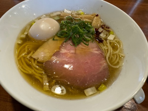 「塩そば味玉」@麺屋 藤むらの写真