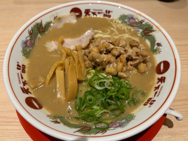 「納豆ラーメン(こってり)1060円」@天下一品 所沢狭山ヶ丘店の写真