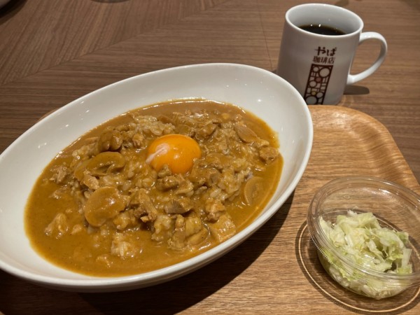 「やばカレー　￥６８０」@やば珈琲店 栄店の写真