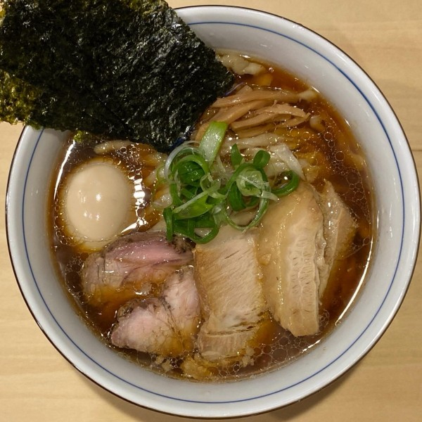 「特製軍鶏そば（醤油）¥1,400」@麺庭 つむぎの写真