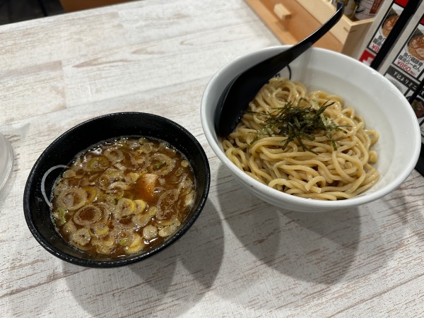 「魚介鶏豚骨つけ麺」@麺創 麺魂 江坂本店の写真