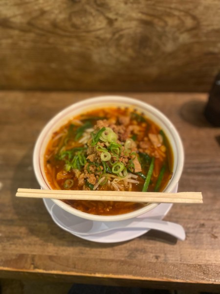 「辛麺」@尾道ラーメン 一 福山駅前店の写真