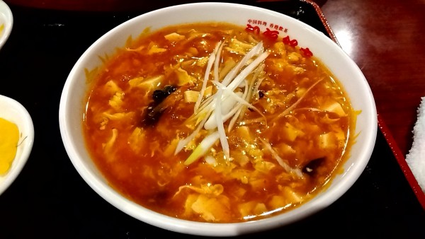 「酸辣湯面（ランチセットで７７０円）」@中国料理 和福飯店の写真