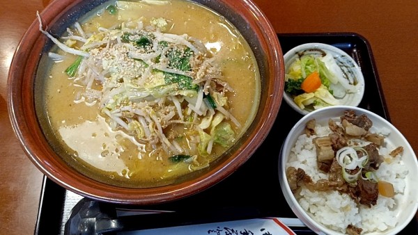 「大もり家味噌らーめん」@めん処大もり家の写真