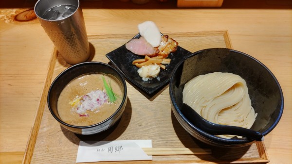 「味玉つけ麺1250円」@麺屋 周郷 新橋店の写真
