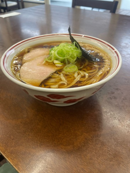 「中華そば　並　太麺平打」@中華そば 雅の写真