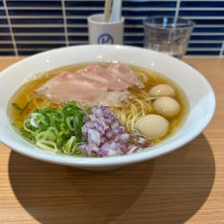 鯵煮干しラーメン