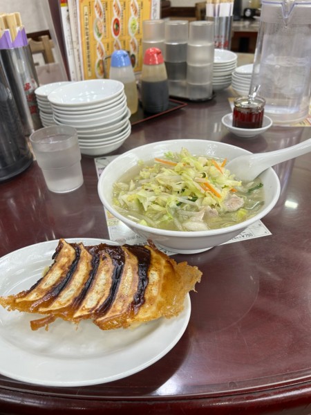 「タンメンセット」@満洲園の写真