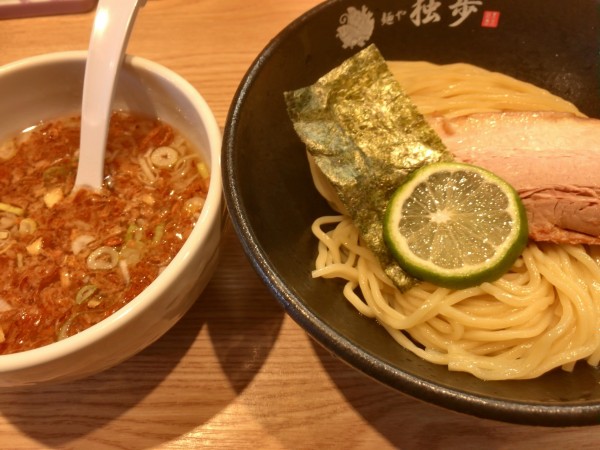 「つけそば（塩）」@麺や独歩 昭島本店の写真