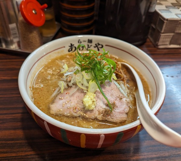 「焼味噌ら〜麺」@らー麺 あけどやの写真