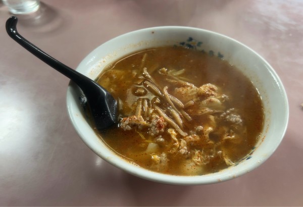 「火の玉タンタンメン 辛め」@中国飯店の写真