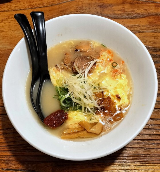 「火の海らーめん玉子とじ 980円」@海海らーめん 桑名店の写真