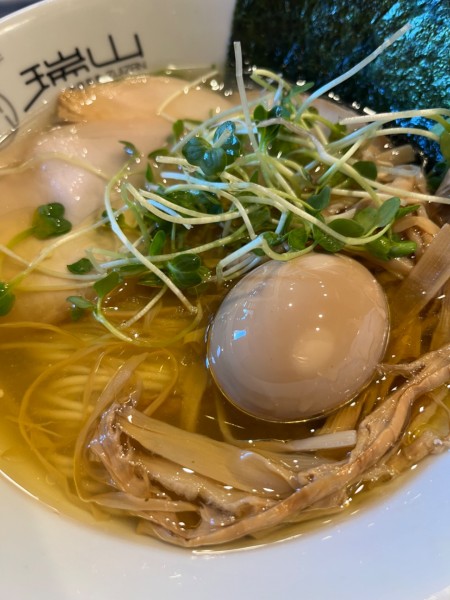「特製塩そば」@中華蕎麦 瑞山（ZUIZAN）の写真