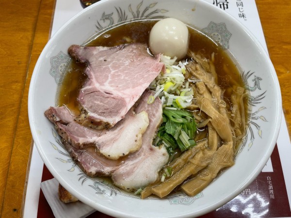 「特製ラーメン」@らーめん逆流の写真