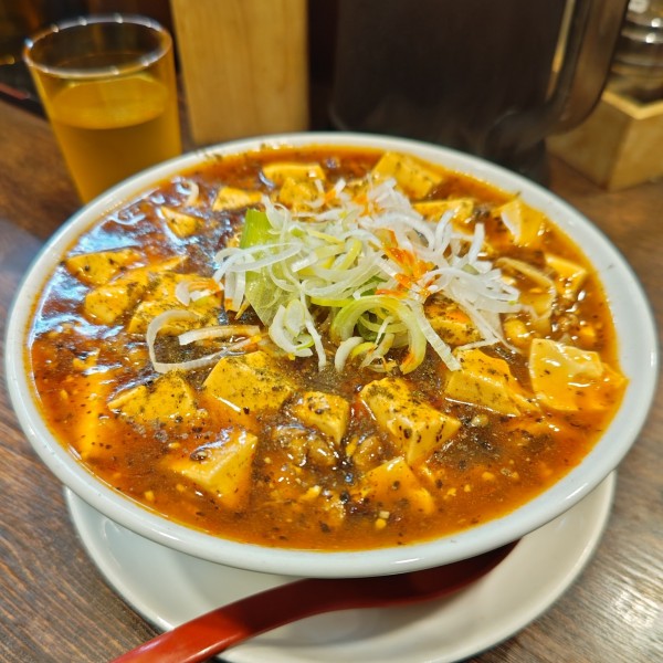 「麻婆豆腐麺（刀削麺）」@元祖打卤麺 香辣居 8号店の写真
