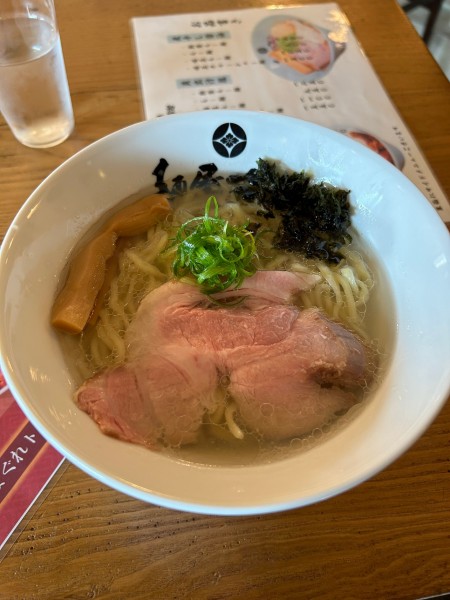 「貝出汁塩ら〜麺950円+大盛100円」@麺屋吟治 zeroの写真