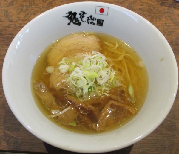 「鬼塩ラーメン　1000円」@鬼そば 藤谷 浅草店の写真