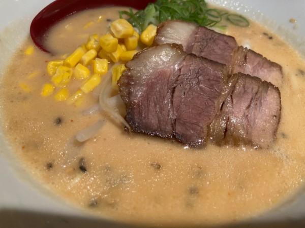 「みそらーめん」@和牛ラーメン 繕の写真