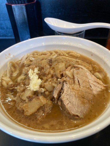 「ラーメン　300g」@ラーメン豚温泉の写真