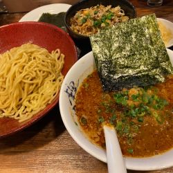 辛味つけ麺＋ネギチャーシュー丼
