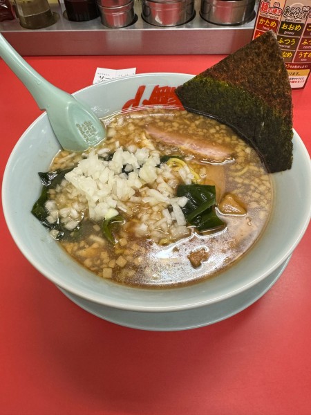 「プレミアム醤油ラーメン」@山岡家 越谷レイクタウン店の写真