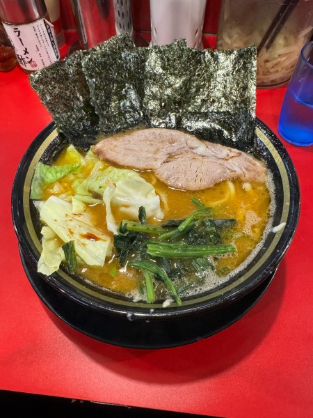 「ラーメン」@家系ラーメン 王道 神道家の写真