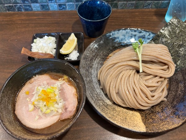 「汁並つけ麺(中280g)1250円」@麺屋みつば＋クローバーの写真