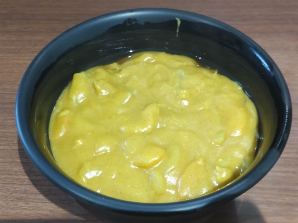 「カレーそば」@名物 万代そばの写真