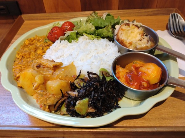 「本日のキーマプレート　１１００円」@take CURRYの写真