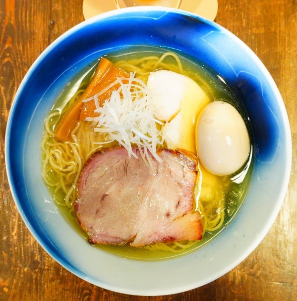 「味玉らぁめん（塩）＋クラフトビール①」@ramen case-Kの写真