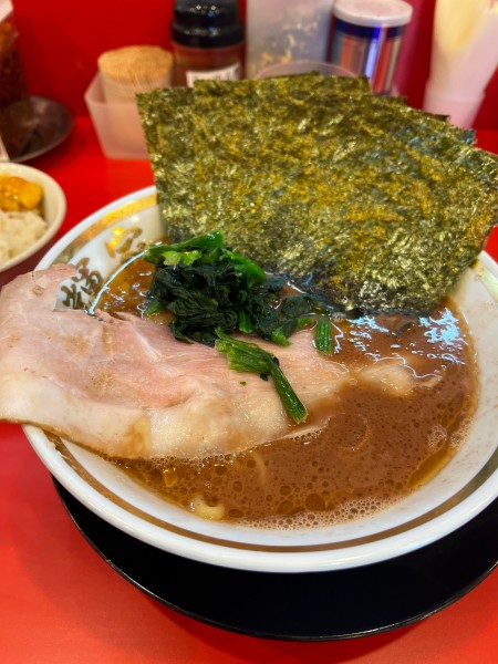 「ラーメン　のり」@家系ラーメン 裏大輝家 青物横丁店の写真