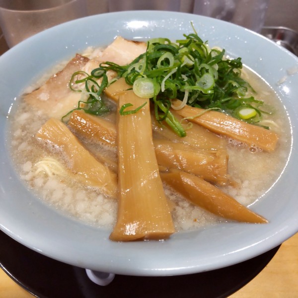 「京都拉麺 白（￥850）＋メンマ（￥100）」@京都拉麺みつよしの写真