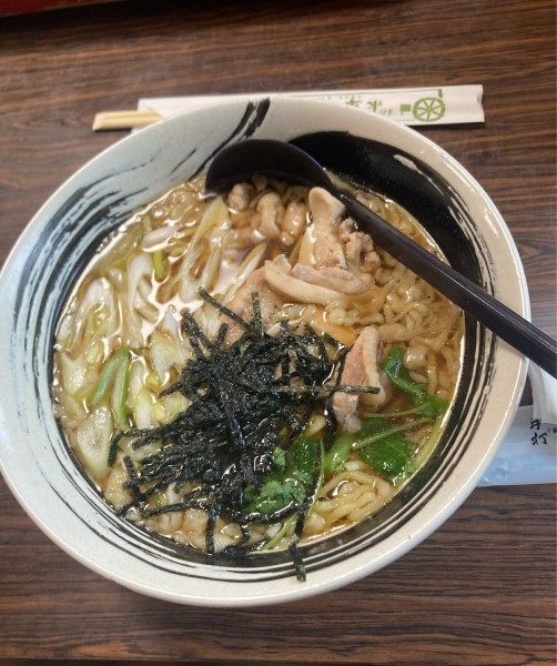 「元祖鳥中華」@手打ち 水車生そばの写真