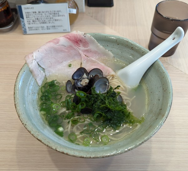 「塩らぁ麺」@中華そば 翠流の写真