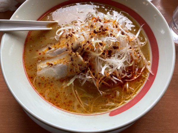 「ねぎみそラーメン」@幸楽苑 柴田店の写真