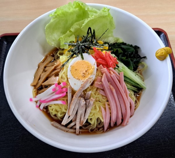 「冷やし中華大盛1080円」@あいな亭の写真