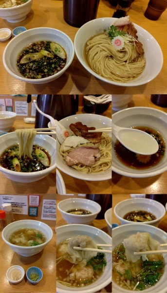 「『昆布水つけ麺 ワンタンスープ付き+大盛』」@麺屋 木ノ下の写真