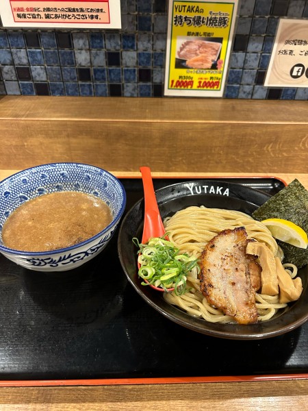 「つけ麺 200g」@つけ麺二代目YUTAKA 周南店の写真