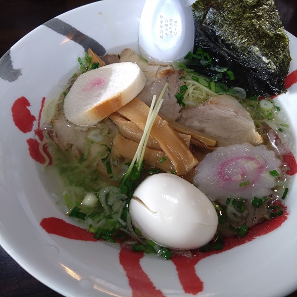 「特塩らぁめん1050円」@函館麺厨房あじさい 本店の写真