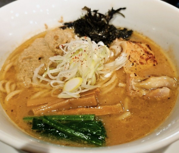 「限定　帆立みそ中華そば」@宍道湖しじみ中華蕎麦 琥珀 池袋店の写真