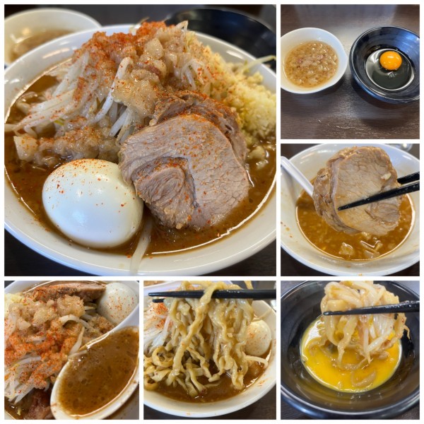 「【冬季限定】味噌ラーメン小 1000円生卵50円ゆで卵50円」@ラーメンどでん 大宮店の写真