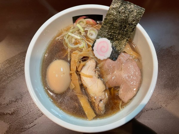 「味玉にぼしそば(¥1,000)」@おおぜき中華そば店の写真