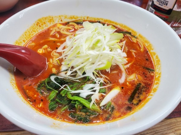 「ドラたんたん麺800円辛さ上級」@らーめん ドラごんちの写真