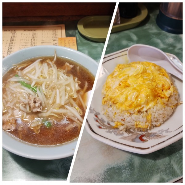 「モヤシそば　750円」@開華楼の写真