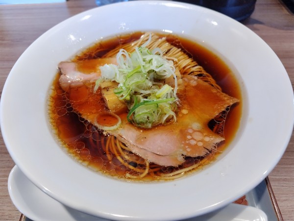 「信州ＢＬＡＣＫ」@信州中華蕎麦 雷鳥の写真