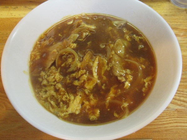 「カレーラーメン（600円）」@彩香亭の写真